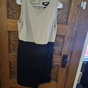 DKNY Cream and Black Garment